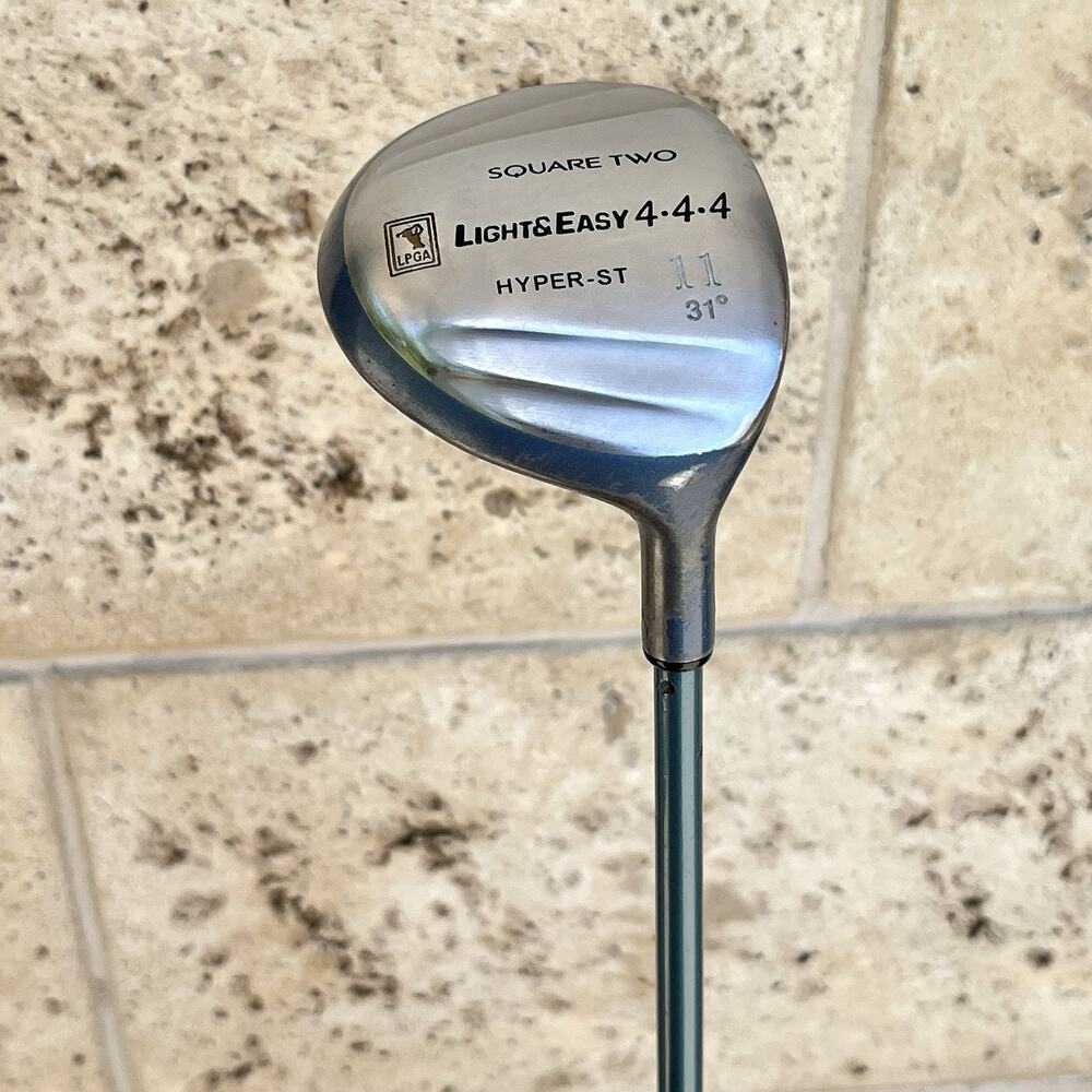 Women's LPGA Square Two Light & Easy 444 Right-H 11-Wood 33º Club 39.5" FAIR"